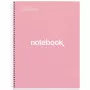 Caderno MAUL A460522 A4 80 folhas rosa