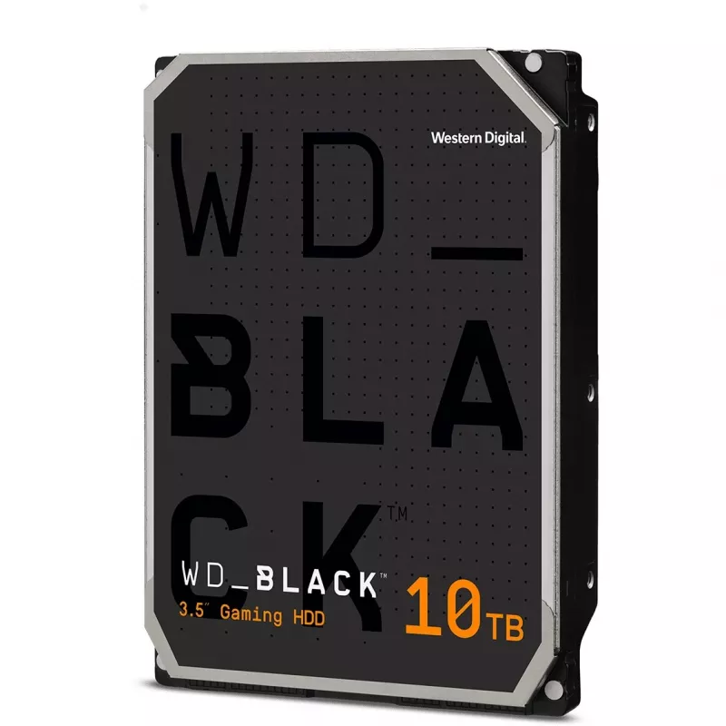 WD - Black WD101FZBX - Disco - 10 TB - interno - 3,5 (8,9 cm) - SATA 6Gb/s - 7200 rpm - Memória intermédia: 256 MB