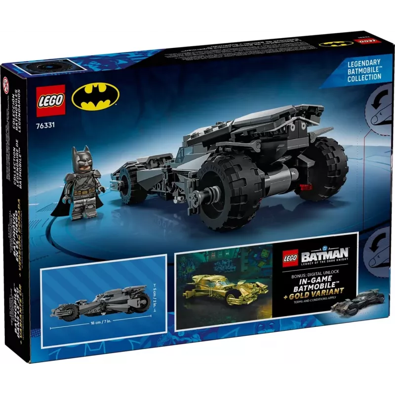 LEGO BATMAN 76331 Batmóvel Batman v Superman