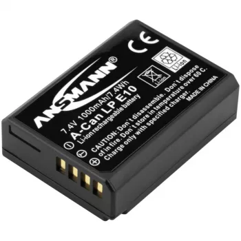 Bateria Ansmann A-Can LP E10 iões de lítio 1000 mAh