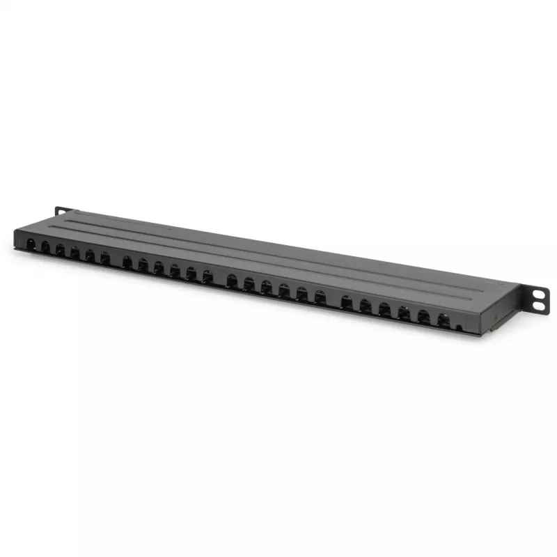Patch Panel Digitus CAT 6 Class E High Density blindado preto
