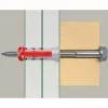 Bucha fischer DUOPOWER 10x50 BigBox cinzento claro/vermelho 210 unidades reutilizável (570550)