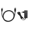Qoltec 50309 Dock para HDD SSD 2.5 3.5 | SATA III | USB 3.0 | Super Speed 5 Gb/s | com função de clonagem