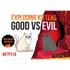 Exploding Kittens - Bem contra o Mal, jogo de cartas