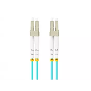Cabo de fibra ótica LANBERG FO-LULU-MD31-0030-TQ, OM3, LC–LC, 3 m, aqua