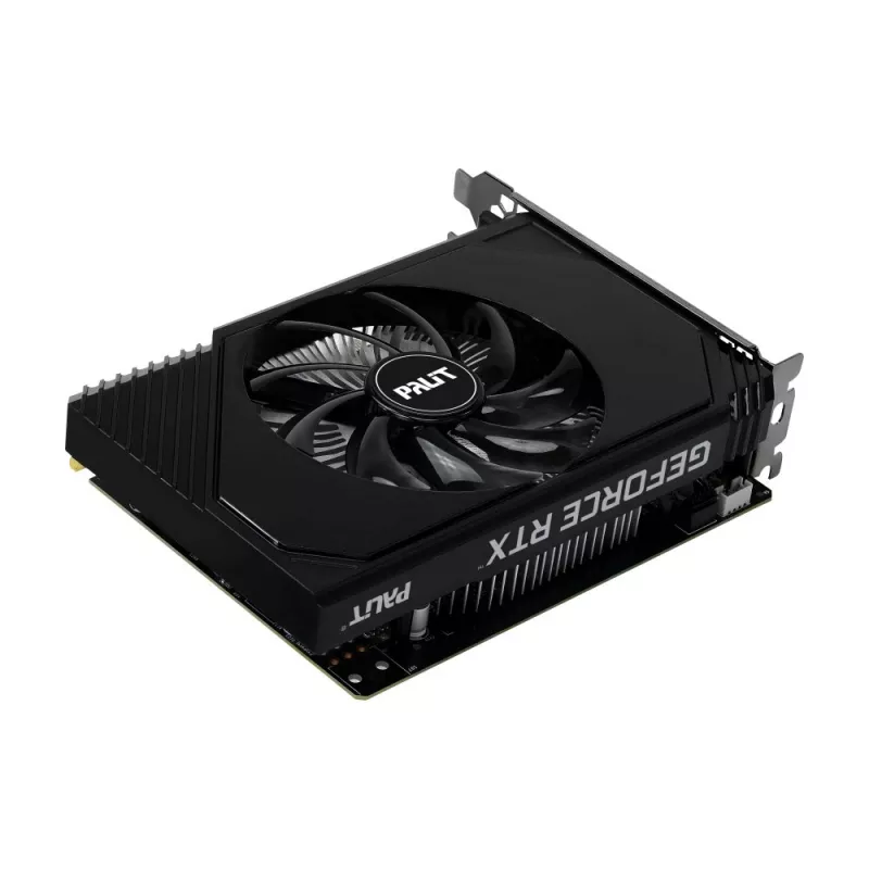 Placa gráfica PALIT GeForce RTX 3050 StormX OC – 6 GB GDDR6, 96 bits, PCIe 4.0, refrigeração ativa