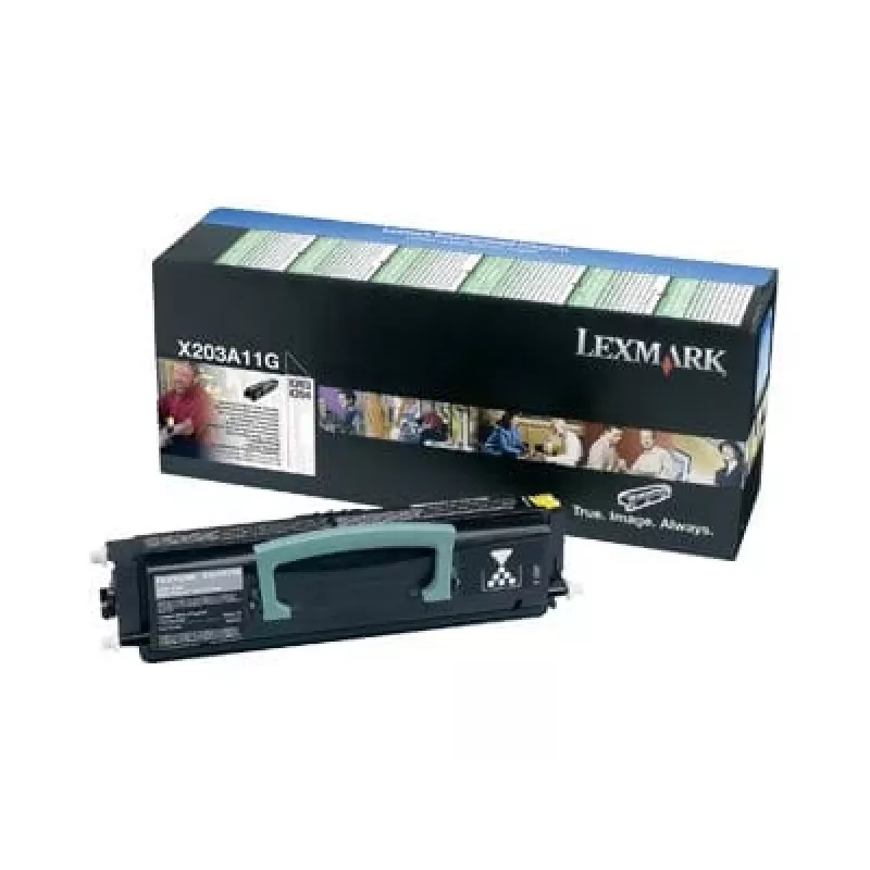 Toner Lexmark X203A11G - preto - capacidade: 2.500 páginas (X203A11G)
