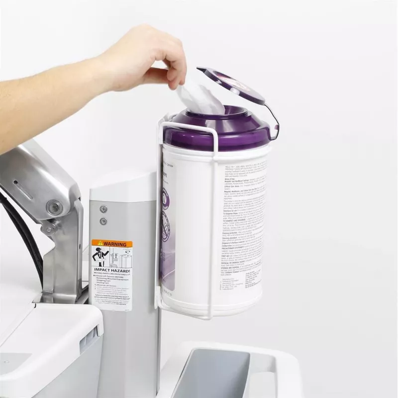 Suporte de toalhetes T-Slot Ergotron Branco