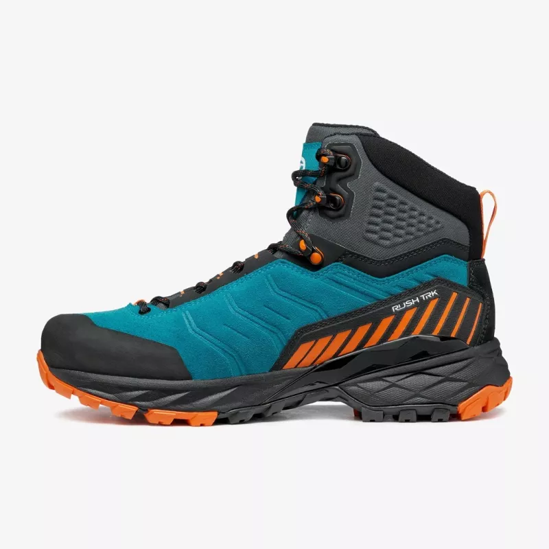 Sapatos SCARPA rush trk gtx-pagoda blue-mango-42