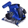 Serra circular Scheppach PL55, 1200 W, 230 V, lâmina Ø160 mm, 24 dentes, profundidade de corte 49,5 mm (90°), inclinável, madeira