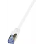 Cabo de rede LogiLink CQ4031S RJ-45 Cat7 1 m branco