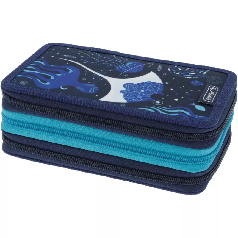 Herlitz TriCase Deep Ocean 31 peças azul poliéster 190x70x115 mm