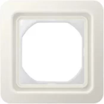 Aro Jung 1 módulo branco compl.com flange CD 681 WU W (CD681WUW)