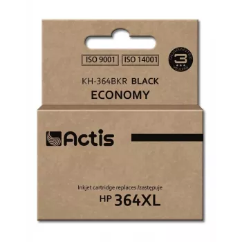 Tinteiro ACTIS KH-364BKR compatível com HP 364XL preto, 20 ml tinta de pigmento, rendimento standard, 550 páginas