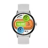 Smartwatch Colmi V89 prateado com Bluetooth e medidor de frequência cardíaca