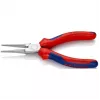 KNIPEX 30 35 160 – Alicate de ponta chata – 2,5 mm – 4,1 cm – Aço – Azul/Vermelho – 16 cm