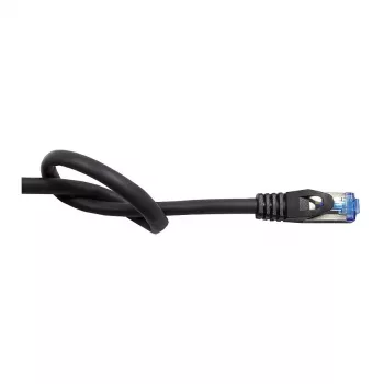 Cabo de rede Cat.6A SmartFLEX HF Good Connections preto 1,5m