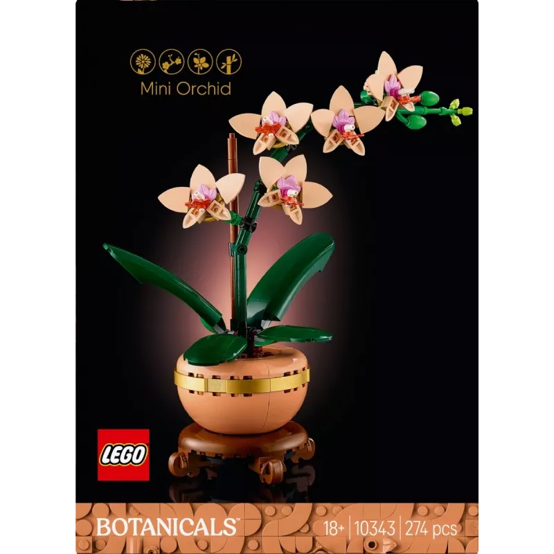 LEGO ICONS 10343 A Botanical Collection - Mini Orquídea
