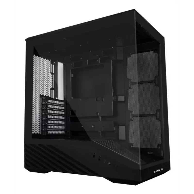 Lian Li Vector V100 G99.V100RX.00 caixa de PC Midi Tower, ATX, RGB, vidro temperado, preta