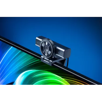 Razer | Webcam | Kiyo V2 | MJPEG até 4K 30 FPS, 1080p 60 FPS, YUY2 até 4K 15 FPS, 1080p 60 FPS, NV12 até 4K 20 FPS, 1080p 60 FPS