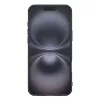 Estojo de proteção Nillkin para iPhone 16 Plus Super Frosted Pro — preto, capa rígida fina