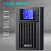 UPS QOLTEC onda sinusoidal pura 1kVA 800W com AVR e ecrã LCD