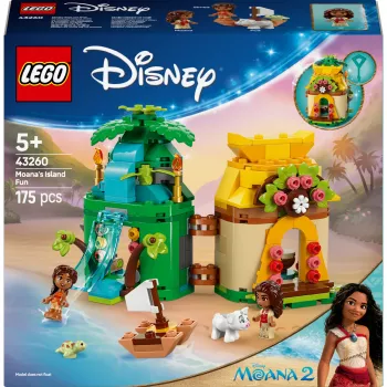 LEGO DISNEY 43260 Diversão na Ilha da Moana