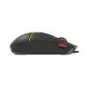 Rato KRUX Fuze Pro para destros USB Type-A ótico 12000 DPI