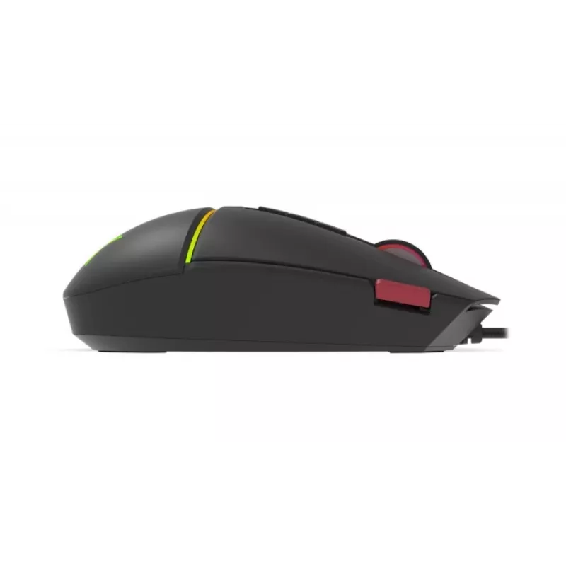 Rato KRUX Fuze Pro para destros USB Type-A ótico 12000 DPI