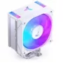 Dissipador de CPU Jonsbo CR-1000MAX 120mm RGB Branco — Dissipador de ar single-tower, ventoinha de 120 mm, iluminação RGB