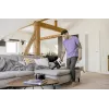 Aspirador de bateria 2 em 1 Kärcher VC 4, sem saco, sem fios, 21,6 V Li-Ion, 30 min. de autonomia, HEPA, 2 velocidades, amarelo/preto