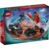 Conjunto de construção LEGO NINJAGO 71838 Corrida de velocidade de mota do Kai — 79 peças, 2 minifiguras, idade 6+, dimensões 40×30×90 mm