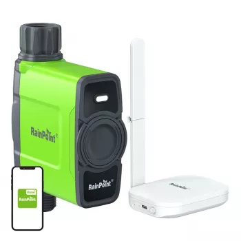 Controlo de rega RainPoint HTV145FRF com conectividade Wi‑Fi
