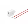 Fonte de alimentação OnePlus 80W Type-C + Type-A