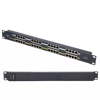 Injetor PoE Extralink 16 portas 16x 100Mb/s RJ45, Rackmount
