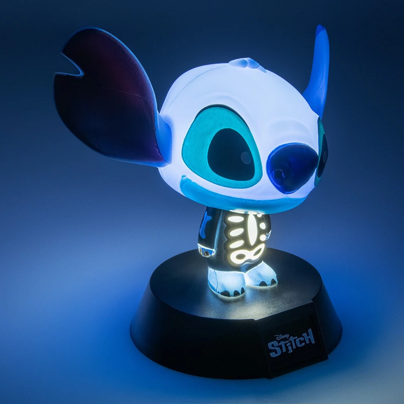 Candeeiro de mesa Paladone Stitch Skeleton Icon Light – luz noturna de figura