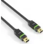 Cabo MiniDP PureLink - Série Ultimate - 1,50m - preto PureLink® - Série Ultimate. Cabo MiniDP com contactos de precisão banhados a ouro de 24 kt e