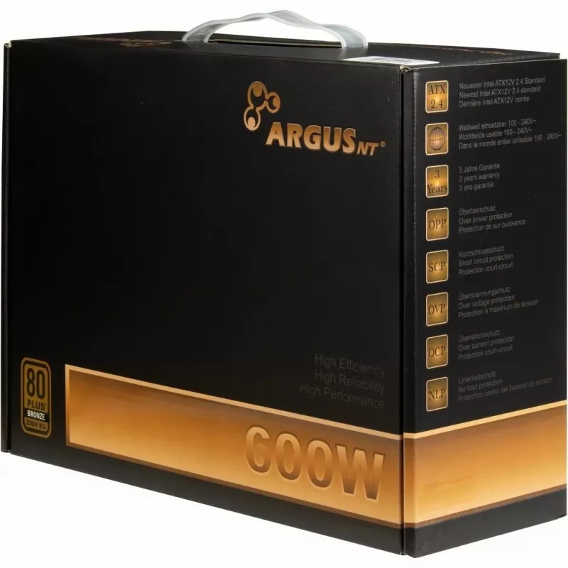 Fonte de alimentação Inter-Tech Argus BPS-600 600 W