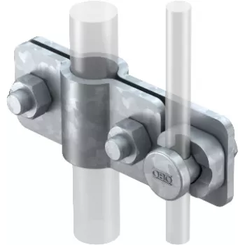 OBO Bettermann 2710 20 Abraçadeira de tubo aço inoxidável (5001218)