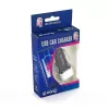 Carregador de automóvel 2x USB 2,4A alumínio