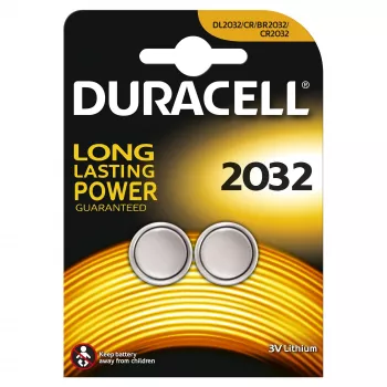 Pilha descartável Duracell 2032 CR2032 Lítio