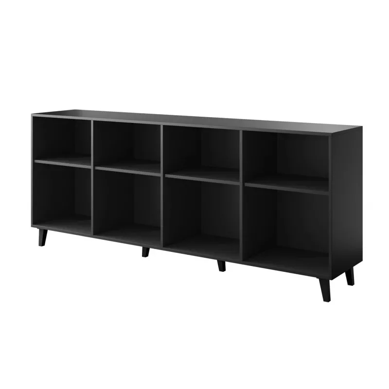 Cómoda ASTI 200x42x82 preto mate