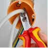 Alicate de descarnar Knipex 13 46 165 vermelho, amarelo