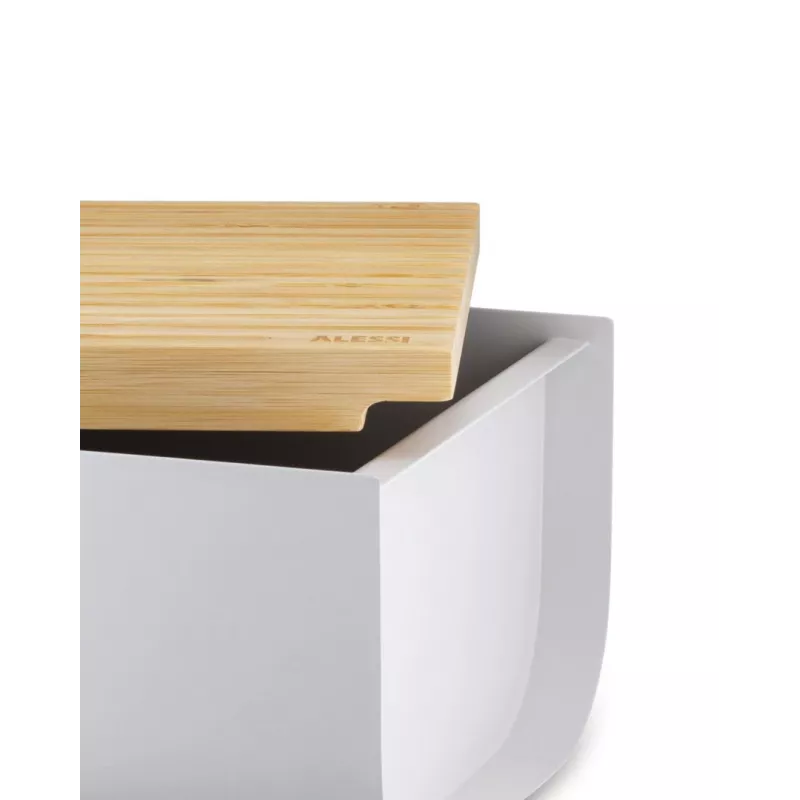 Caixa de pão Alessi BG03WG Cinzento 340mm Largura 210mm Profundidade 140mm Altura