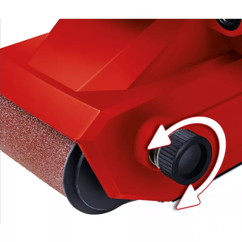 Lixadeira de cinta TC-BS 8038 (vermelho/preto, 800 Watt)