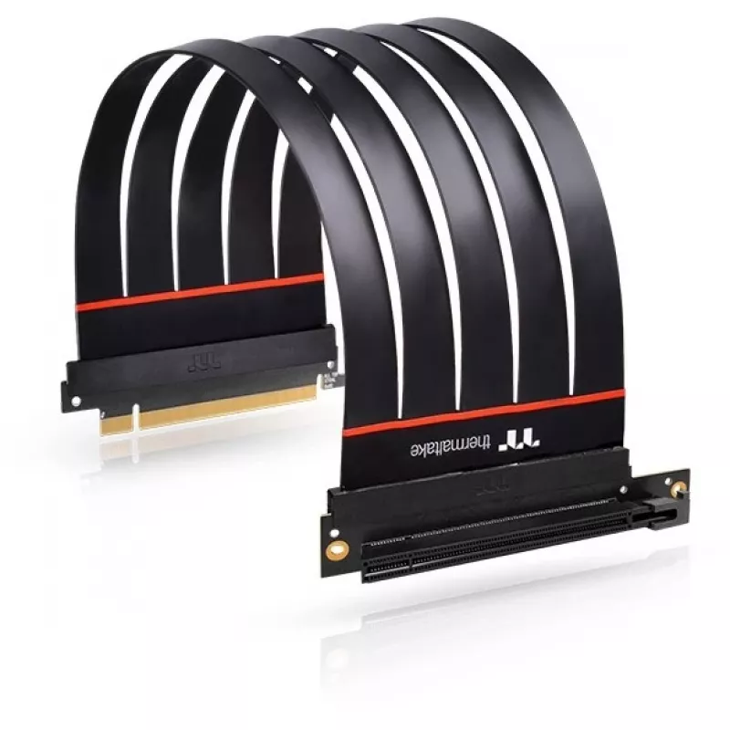 Extensor PCI-E Thermaltake TT Premium 300mm com adaptador de 90 graus