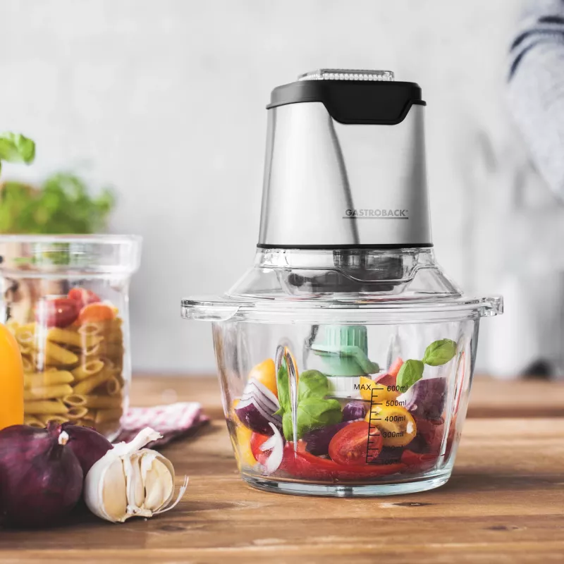 Picadora elétrica Gastroback Design Mini Chopper Plus