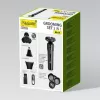 Conjunto de barbear Maestro MR-678 3-em-1 USB 90 min. aparador máquina de barbear groomer recarregável