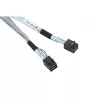 Super Micro Supermicro - Cabo SAS interno - SAS 12 Gbit/s - 4x Mini SAS HD (SFF-8643) (M) para 4x Mini SAS HD (SFF-8643) (M) - 80 cm (CBL-SAST-0531)