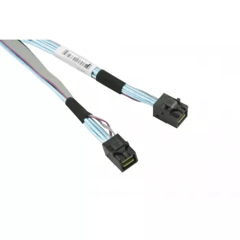 Super Micro Supermicro - Cabo SAS interno - SAS 12 Gbit/s - 4x Mini SAS HD (SFF-8643) (M) para 4x Mini SAS HD (SFF-8643) (M) - 80 cm (CBL-SAST-0531)